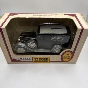 Ertl '32 Ford Panel Delivery Bank Metal Die Cast Bank! New In Box!